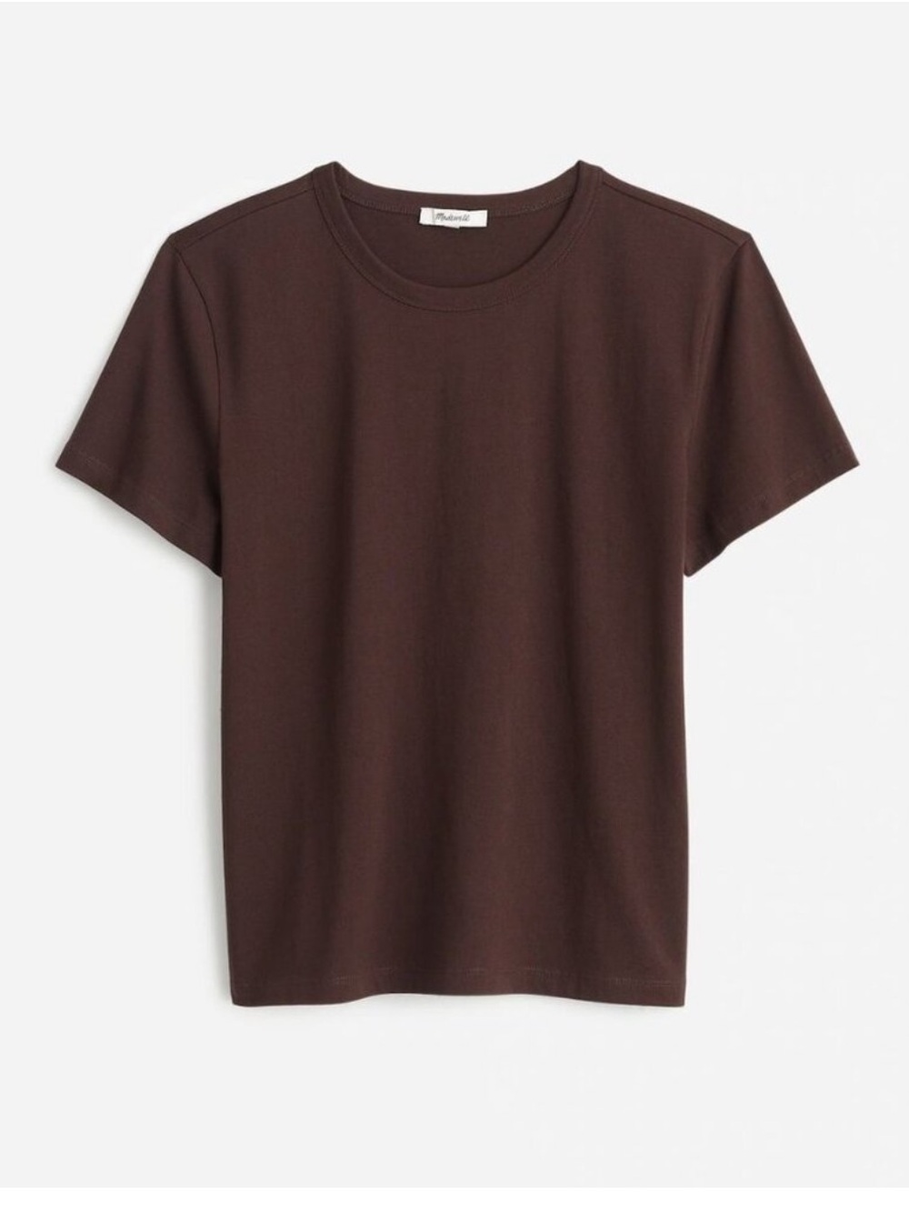 Madewell Perfect Crewneck Cotton Tee